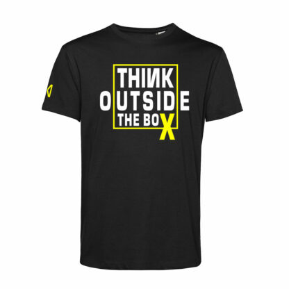 manic-collection-t-shirt-black-unisex-motivational-box-neon-yellow