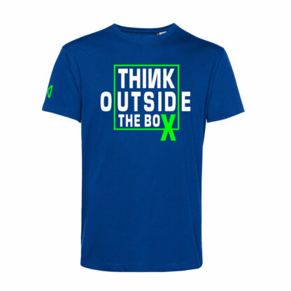manic-collection-t-shirt-royal-blue-unisex-motivational-box-neon-green