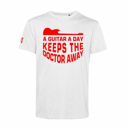manic-collection-t-shirt-white-unisex-motivational-guitar-signal-red