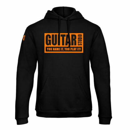 manic-collection-black-hoodie-unisex-guitar-studio-neon-orange-1
