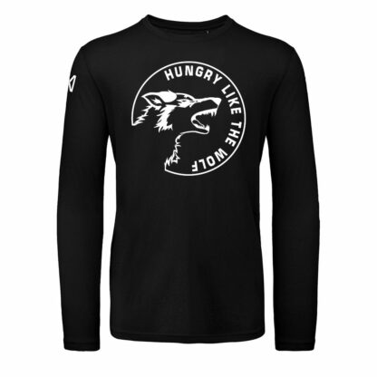 manic-collection-long-sleeve-t-shirt-black-unisex-motivational-hungry-like-the-wolf-white